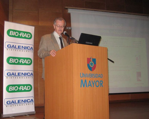 韦斯特加德博士在智利圣地亚哥讲课